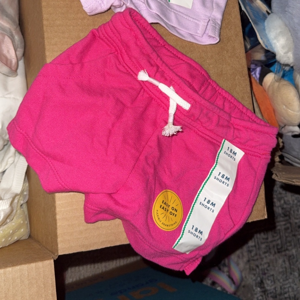 18 month girl shorts